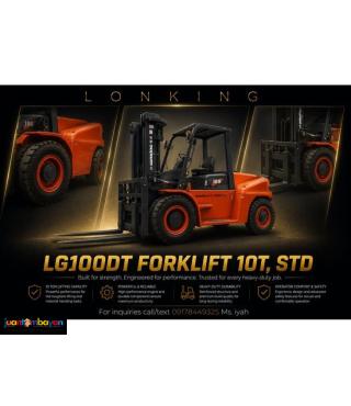 LONKING LG100DT FORKLIFT STANDARD MAST 10-TONS
