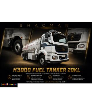 SHACMAN H3000 6X4 FUEL TANKER, 20K LITERS