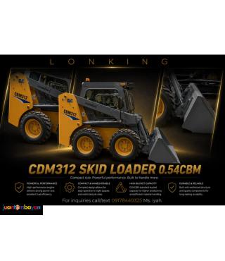 BRANDNEW LONKING SKID LOADER, CDM312 0.54CBM