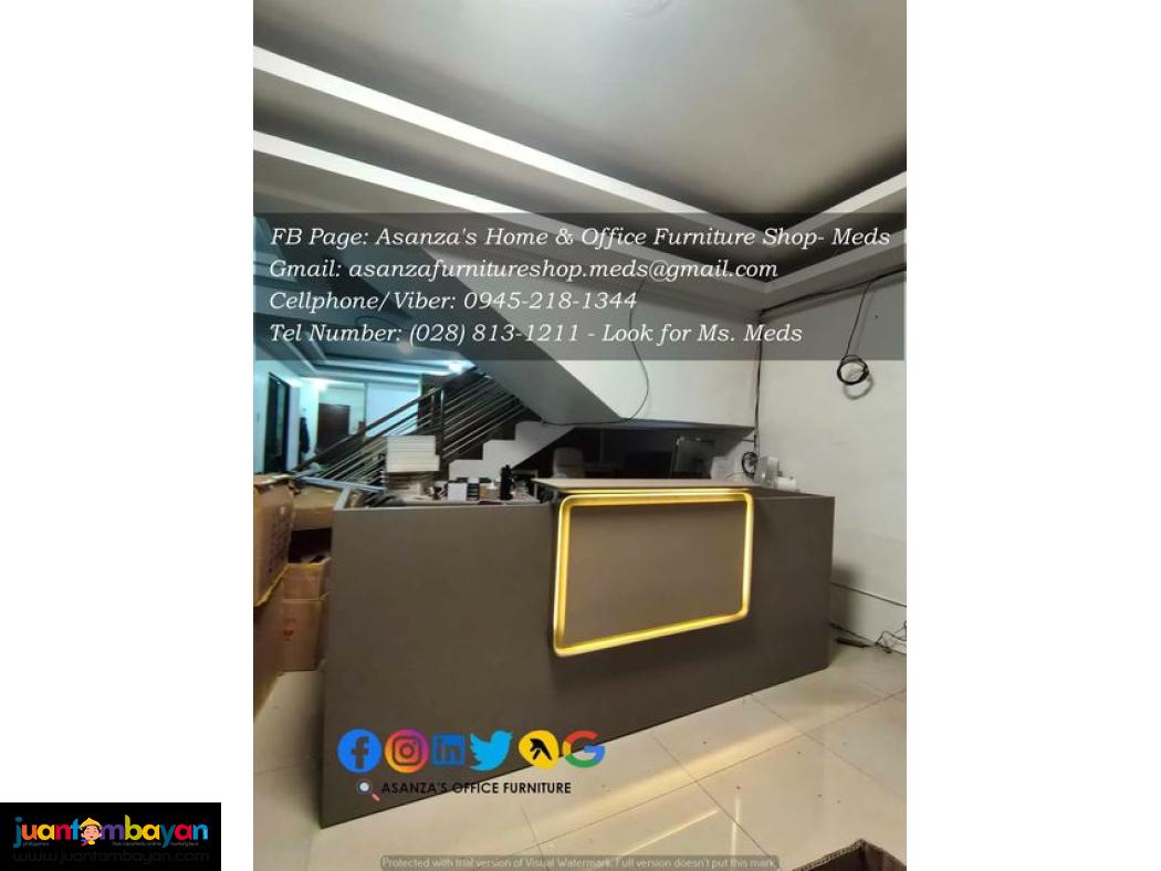 RECEPTION TABLE | PROOF OF PURCHASE 