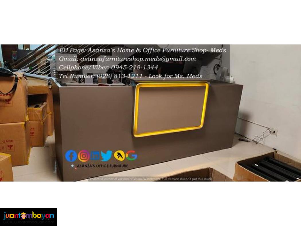 RECEPTION TABLE | PROOF OF PURCHASE 
