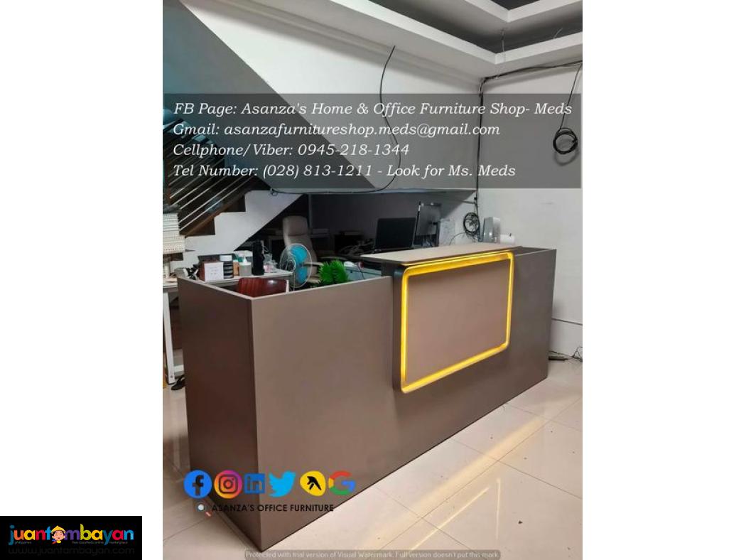 RECEPTION TABLE | PROOF OF PURCHASE 