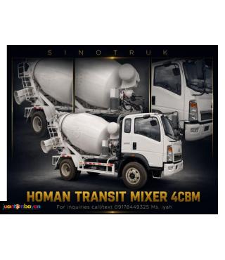 HOMAN H3 TRANSIT MIXER 4CBM