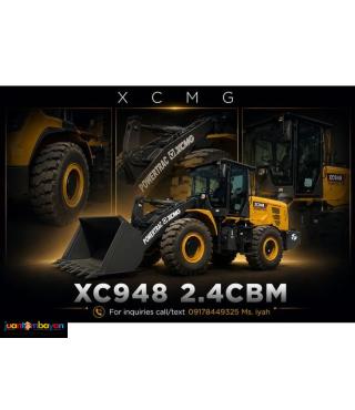 XCMG XC948 WHEEL LOADER 2.4CBM WEICHAI ENGINE