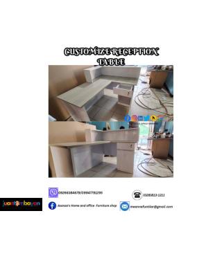 CUSTOMIZE RECEPTION TABLE