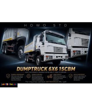 SINOTRUK HOWO STANDARD 6X6 DUMP TRUCK 15CBM