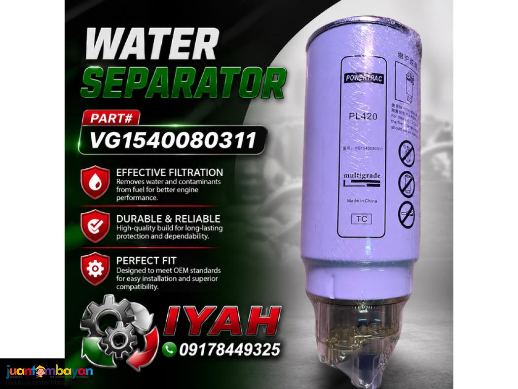 WATER SEPARATOR VG1540080311