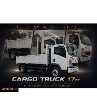 SINOTRUK HOMAN H3 4X2 CARGO TRUCK 17FT-