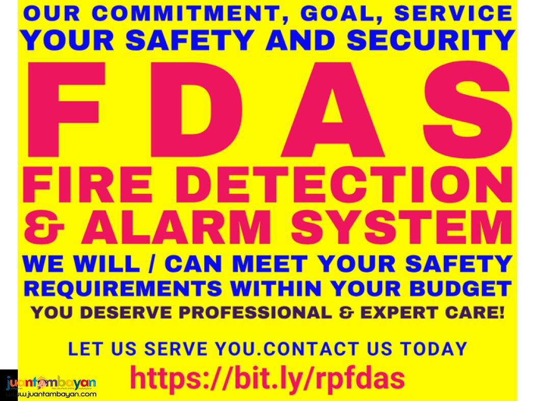Fire Alarm System Installation Fire Detection System FDAS Safety