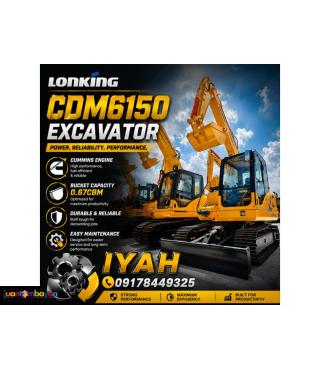 LONKING CDM6150 EXCAVATOR CUMMINS ENGINE 0.67CBM