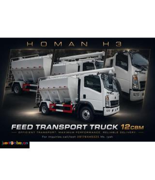 SINOTRUK HOMAN H3 FEED TRANSPORT TRUCK 12CBM