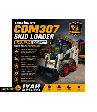 LONKING CDM307 SKID LOADER, 0.43CBM