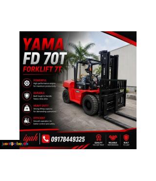 YAMA FD70 FORKLIFT 7-TONS STANDARD MAST 