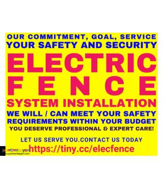 Electric Fence System Technology Upgrade Safety Upgrade Security