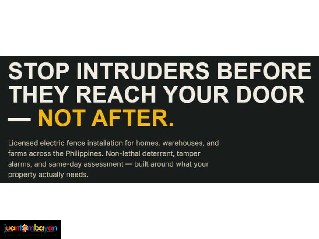 Electric Fence System Technology Upgrade Safety Upgrade Security
