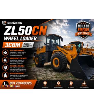 LIUGONG ZL50CN WHEEL LOADER 3CBM