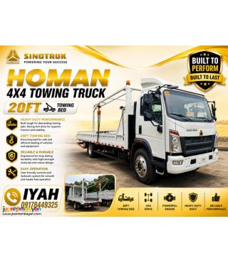 HOMAN H3 6 WHEELER TOWING TRUCK 20FEET