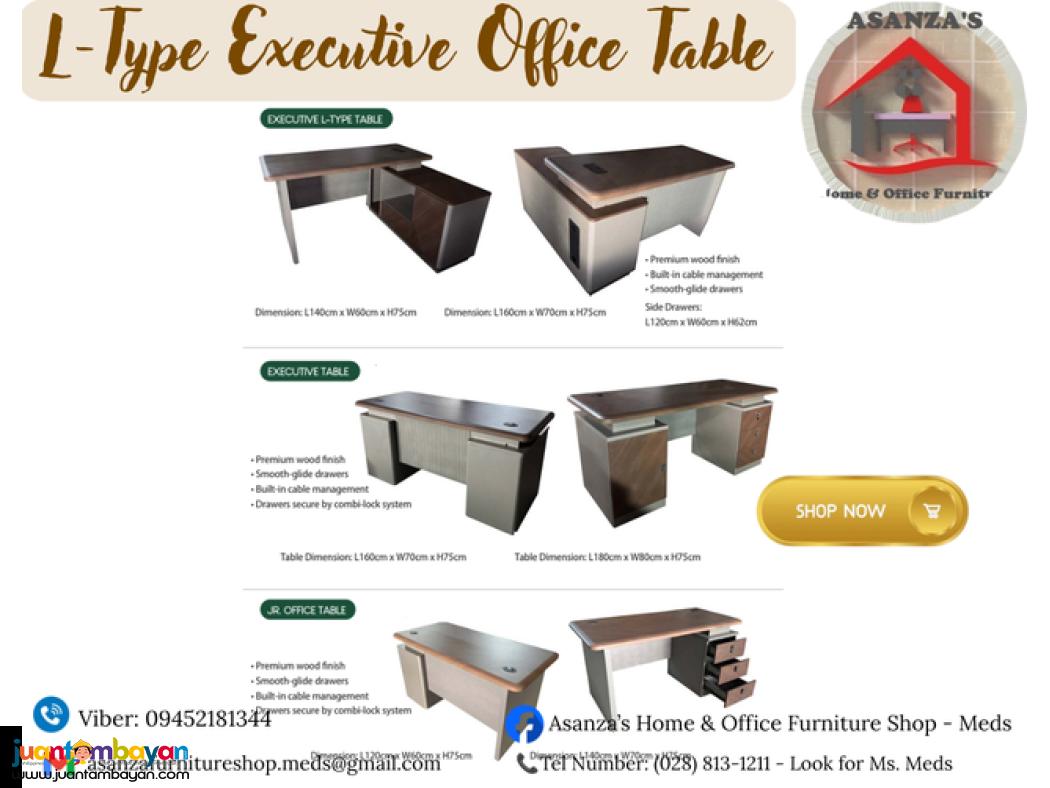 NEW ITEMS !! EXECUTIVE TABLE & CHAIRS 
