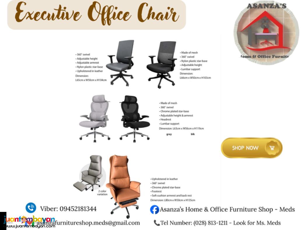 NEW ITEMS !! EXECUTIVE TABLE & CHAIRS 