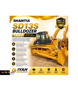 SHANTUI SD13S BULLDOZER, 130HP SWAMPY