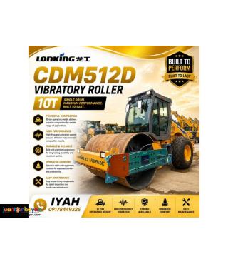 LONKING CDM512D VIBRATORY ROAD ROLLER 12TONS 
