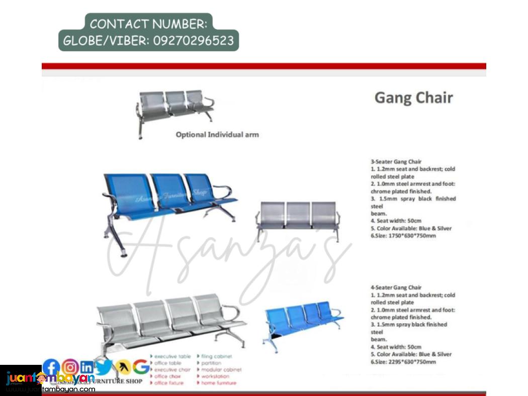 WAITING CHAIR | GANG CHAIR 