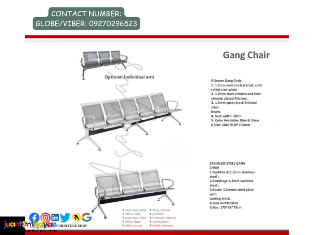 WAITING CHAIR | GANG CHAIR 