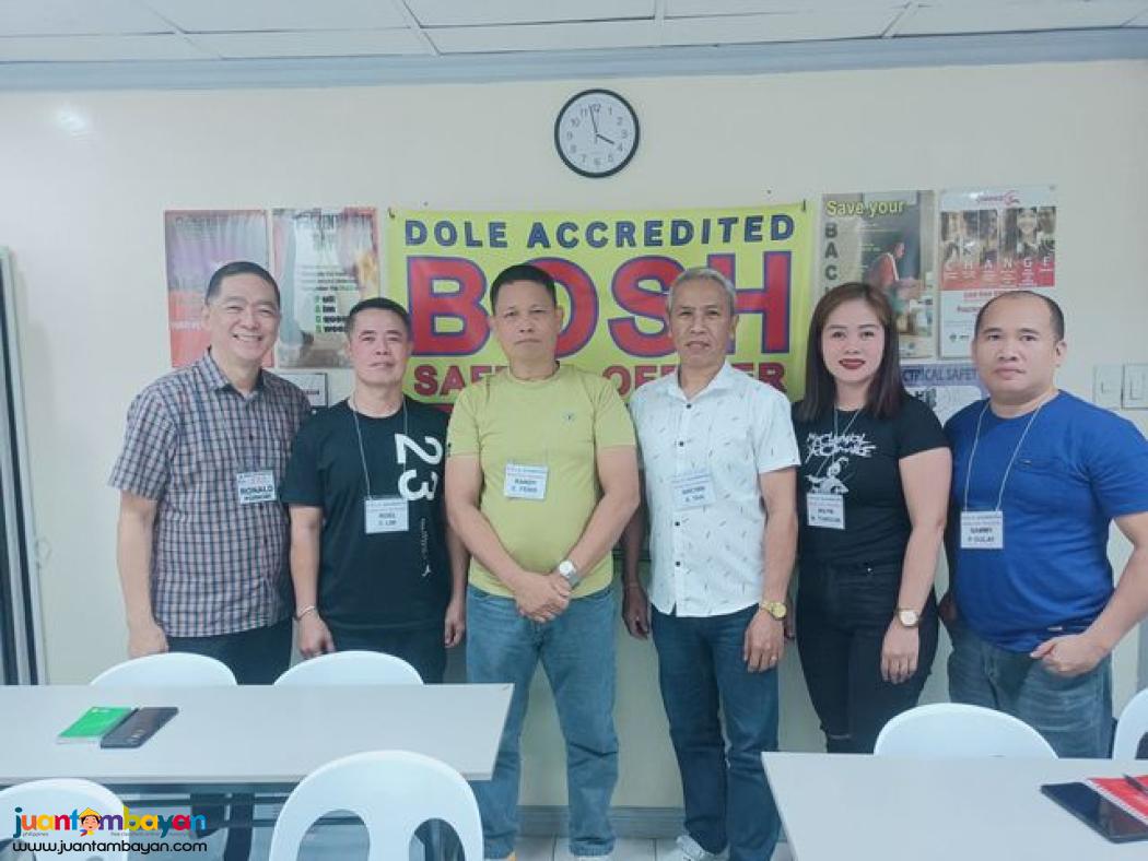 BOSH Training for Security Agency Face to Face QC DOLE Safety Officer
