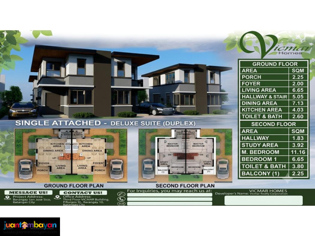 Pre-Selling Spacious Duplex Deluxe Unit with Modern Architecture