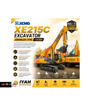 XCMG XE215C EXCAVATOR CRAWLER TYPE, 1.0CBM