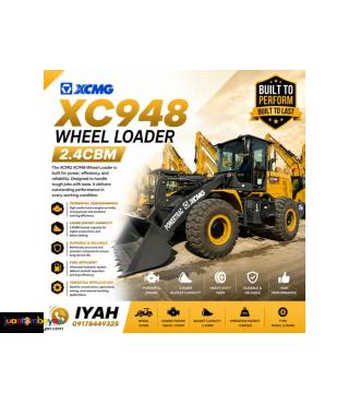 XCMG XC948 WHEEL LOADER, 2.4CBM