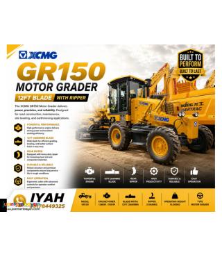 XCMG GR150 MOTOR GRADER 12FT BLADE WITH RIPPER