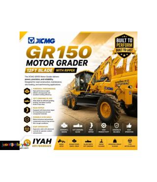 XCMG GR150 MOTOR GRADER 12 FEET WITH RIPPER