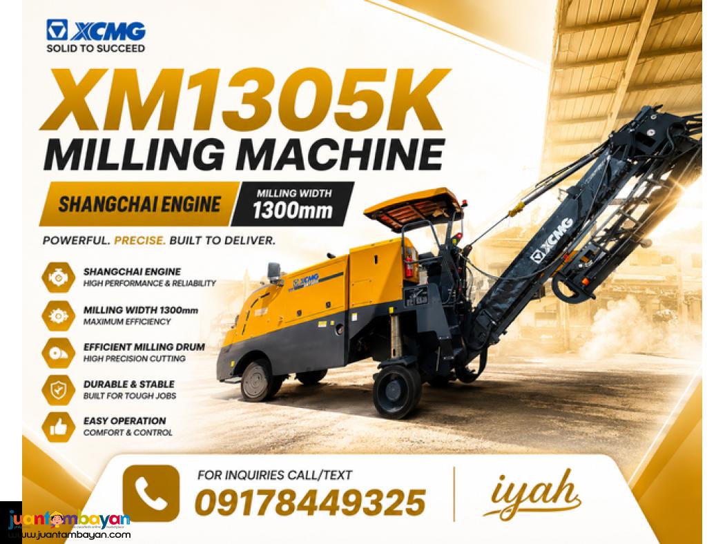 XCMG XM1305K MILLING MACHINE SHANGCHAI... milling width 1300mm