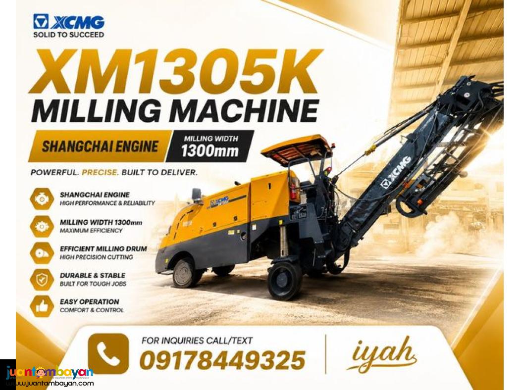 XCMG XM1305K MILLING MACHINE MILLING WIDTH 1300MM