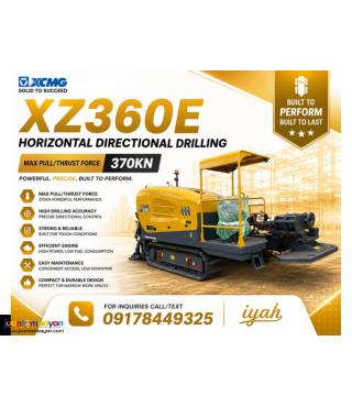 XCMG XZ360E HDD MAX PULL/THRUST FORCE 370KN.