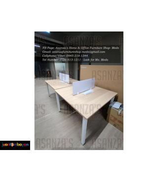 WORKSTATION TABLE W/ SCREEN PANEL