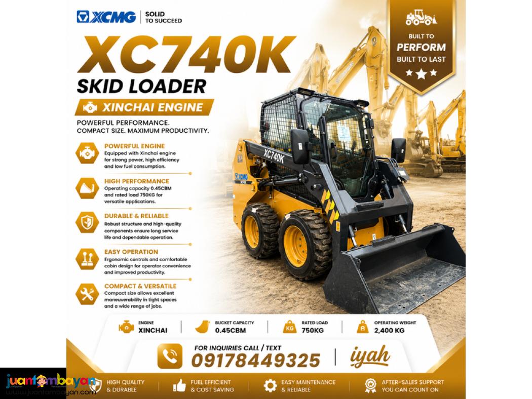 XCMG XC740K SKID LOADER XINCHAI... 0.45CBM/750KG