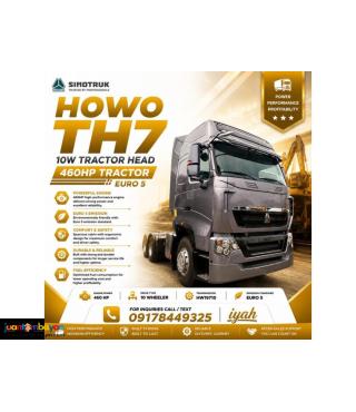 SINOTRUK HOWO TH7 TRACTOR HEAD 6X4 460HP 