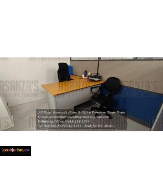 FREESTANDING OFFICE TABLE && OFFICE CHAIR