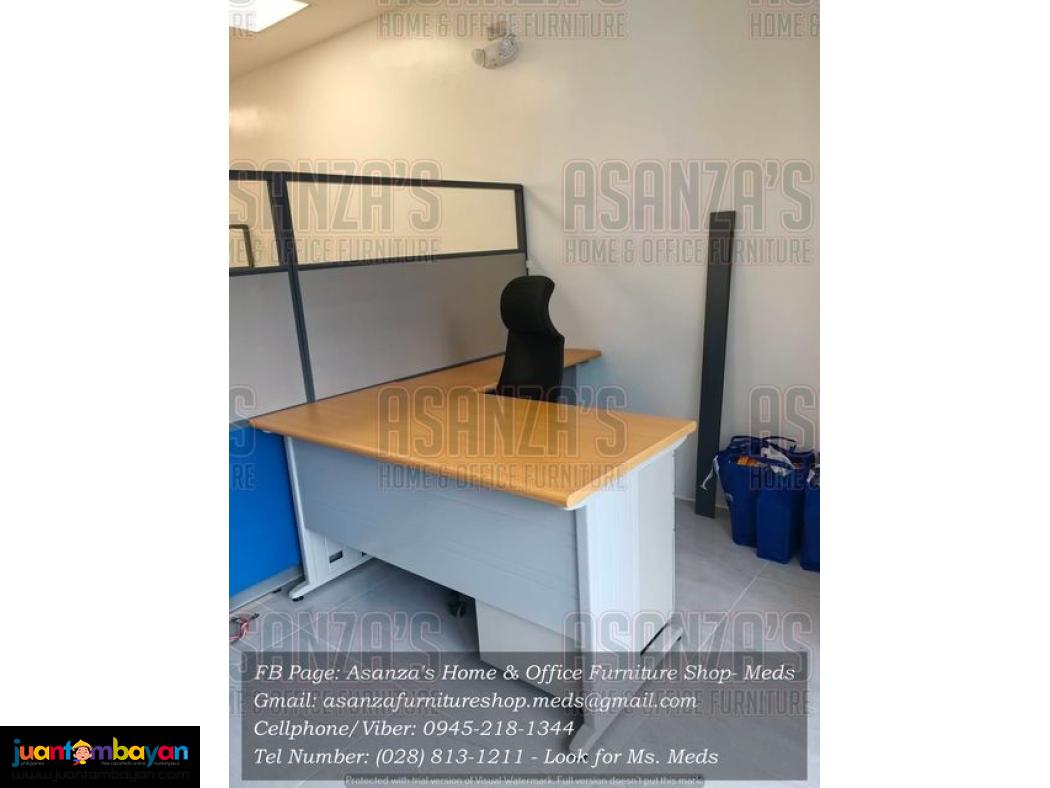 FREESTANDING OFFICE TABLE && OFFICE CHAIR