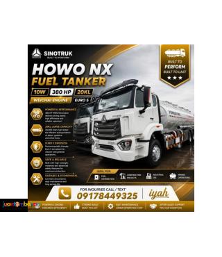 SINOTRUK HOWO NX 6X4 FUEL TRUCK 20KL 