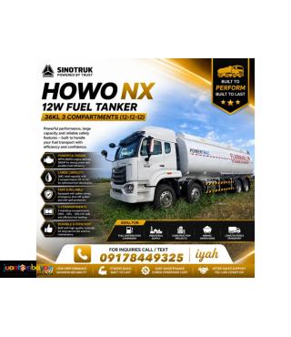 SINOTRUK HOWO NX 12W FUEL TANKER 36KL 3COMPARTMENTS