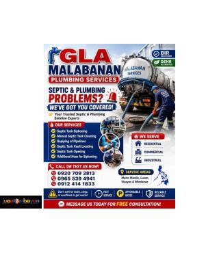 GLA MALABANAN PLUMBING SERVICES