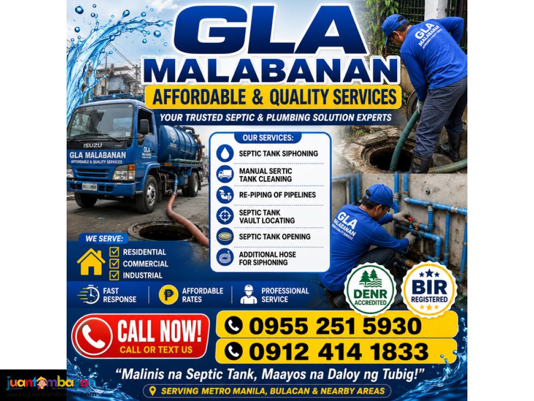GLA MALABANAN PLUMBING SERVICES 09207092813