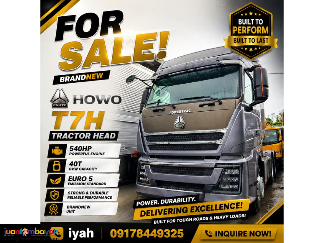 SINOTRUK HOWO T7H 10W TRACTOR HEAD 40T EURO5
