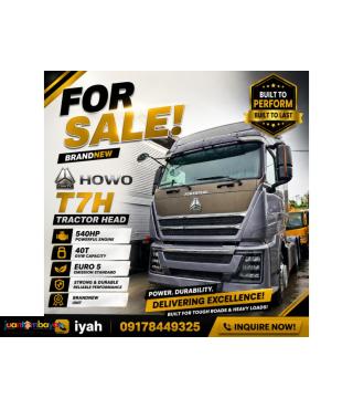 SINOTRUK HOWO T7H 10W TRACTOR HEAD 40T EURO5