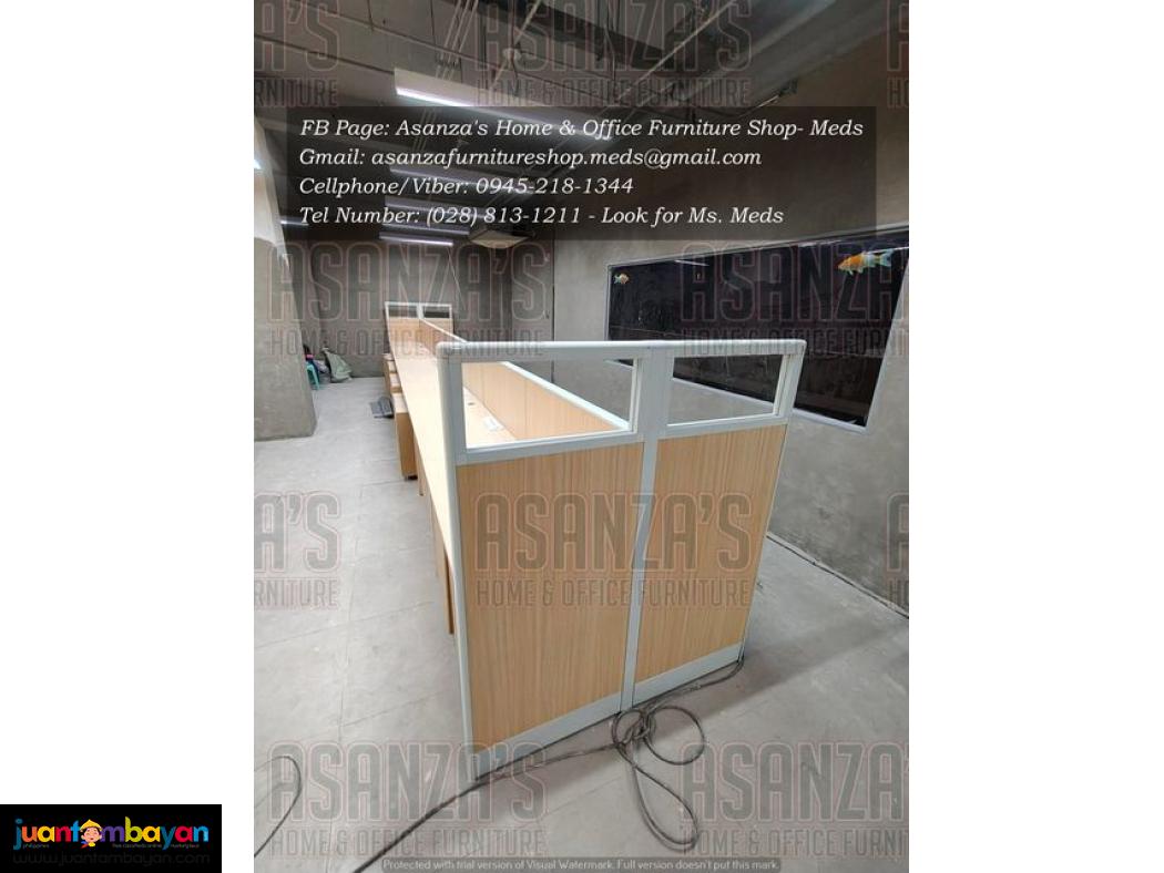 CUSTOMIZED LONG WORKSTATION TABLE 