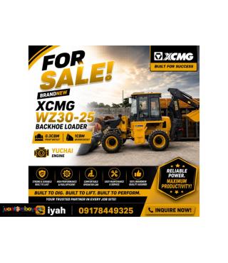 BRANDNEW XCMG WZ30-25 BACKHOE LOADER YUCHAI ENGINE 0.3/1CBM