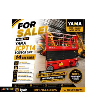 YAMA JCPT14 SCISSOR LIFT 14MTRS